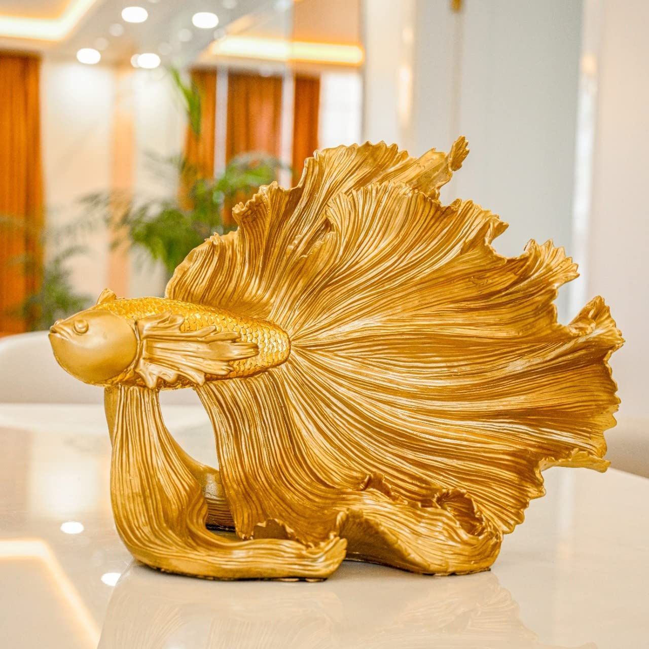 Gold Fish Showpiece