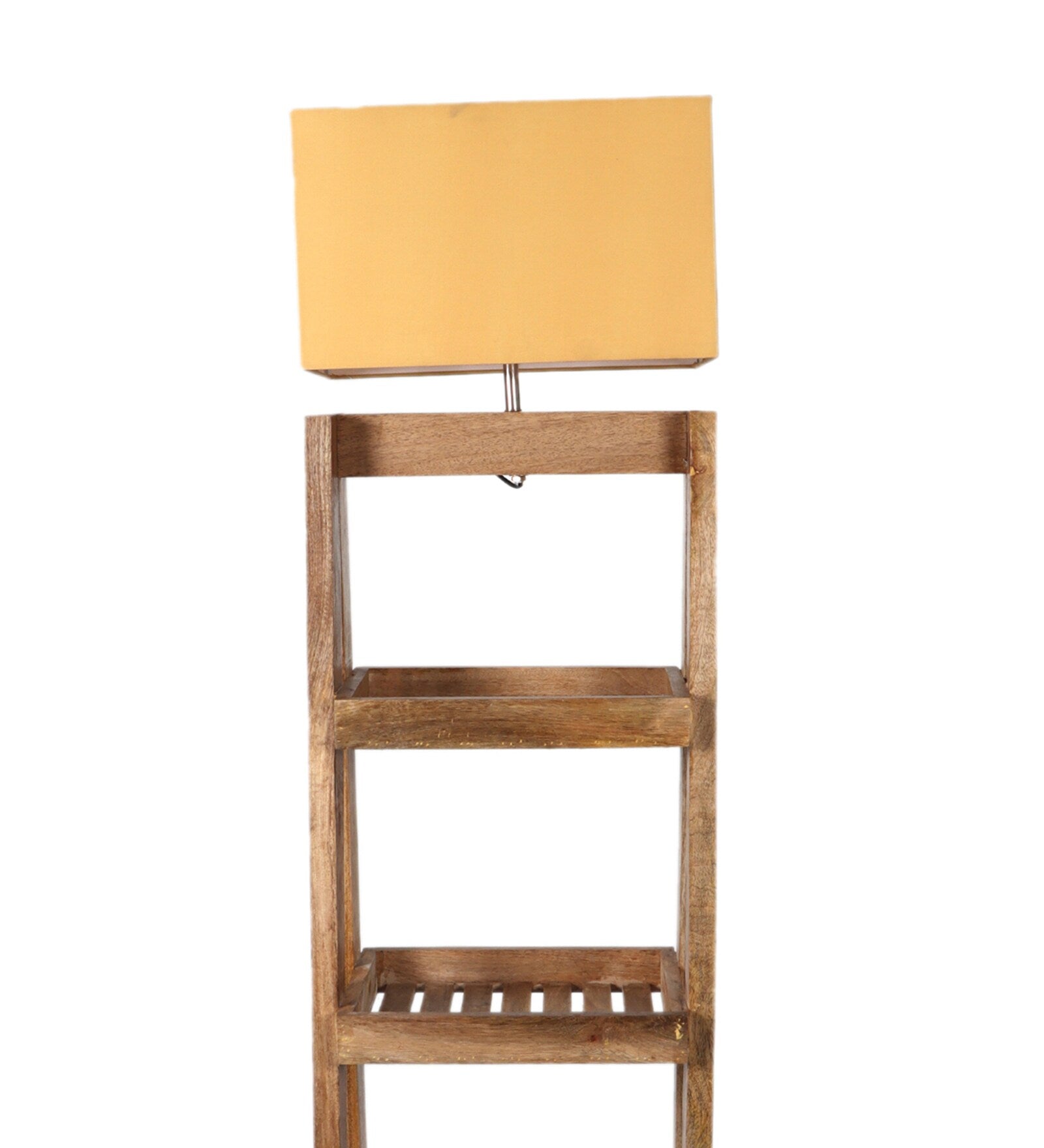 Aera Floor Lamp With Wood Base