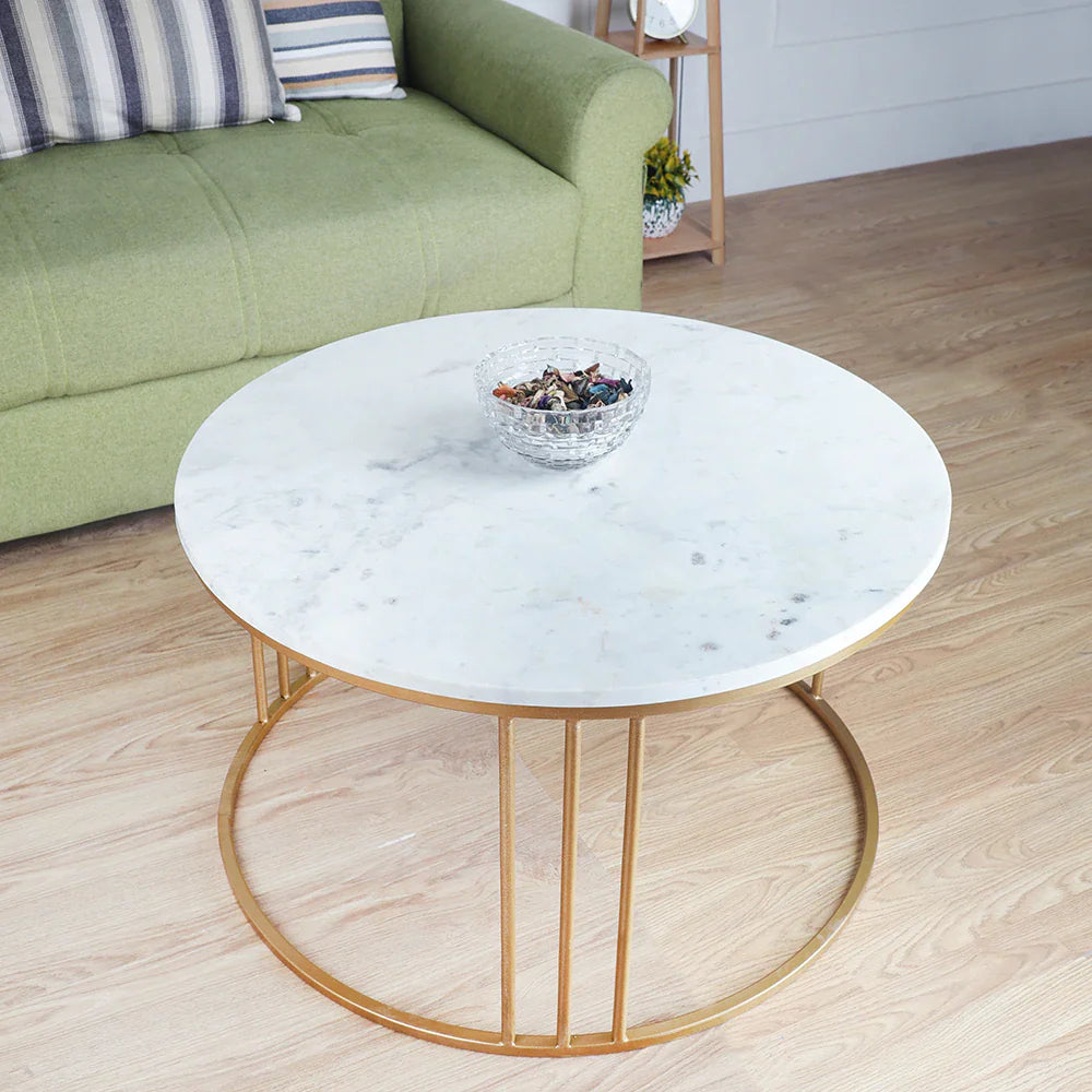 Round Marble Coffee Table