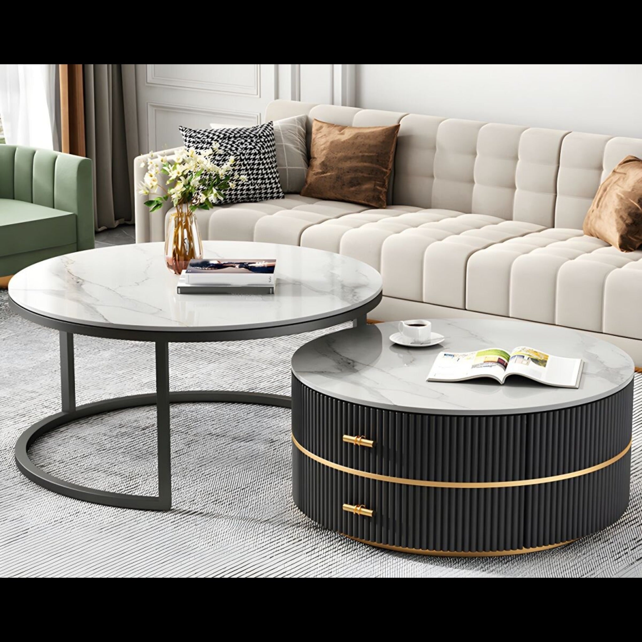 Imperial Storage Nesting Center Table (Set of 2)