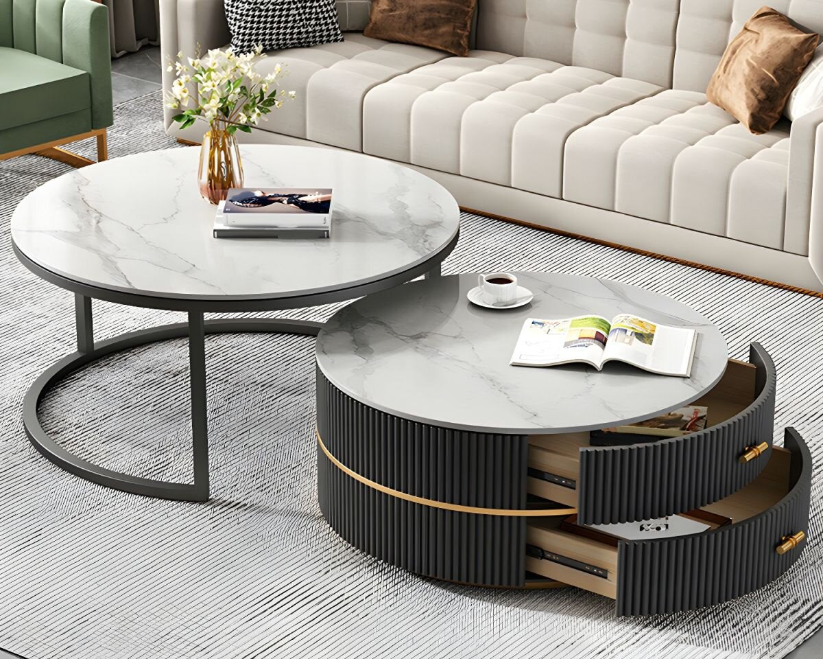 Imperial Storage Nesting Center Table (Set of 2)