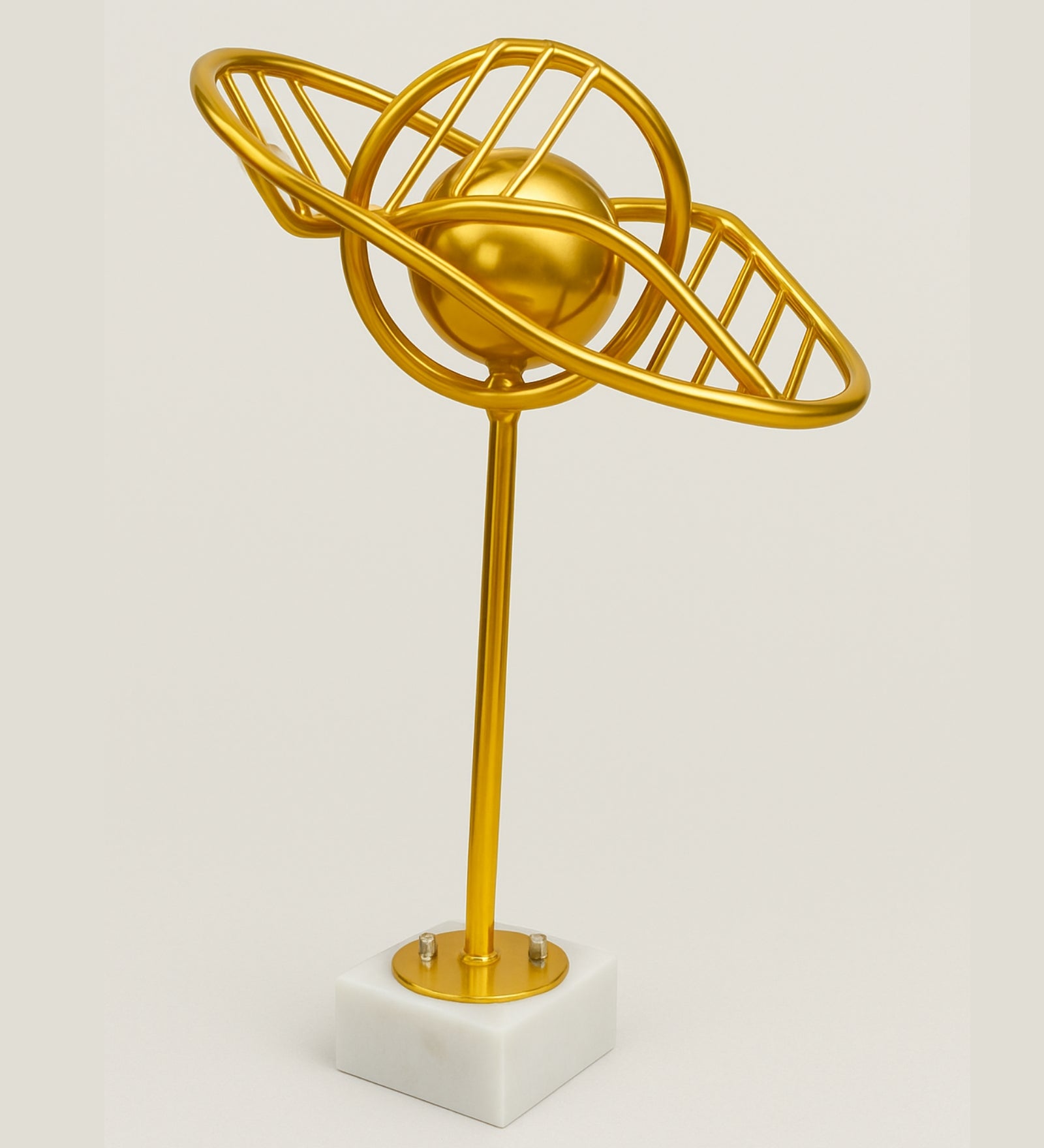 Object Globe Brass Table Decor Showpiece