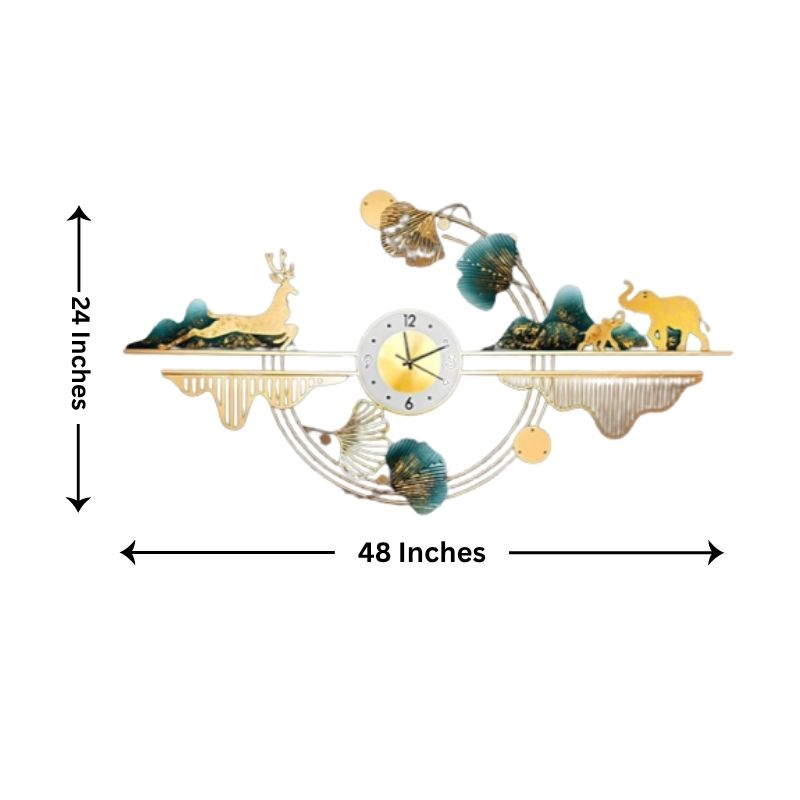 Wild Statement Decorative Wall Clock