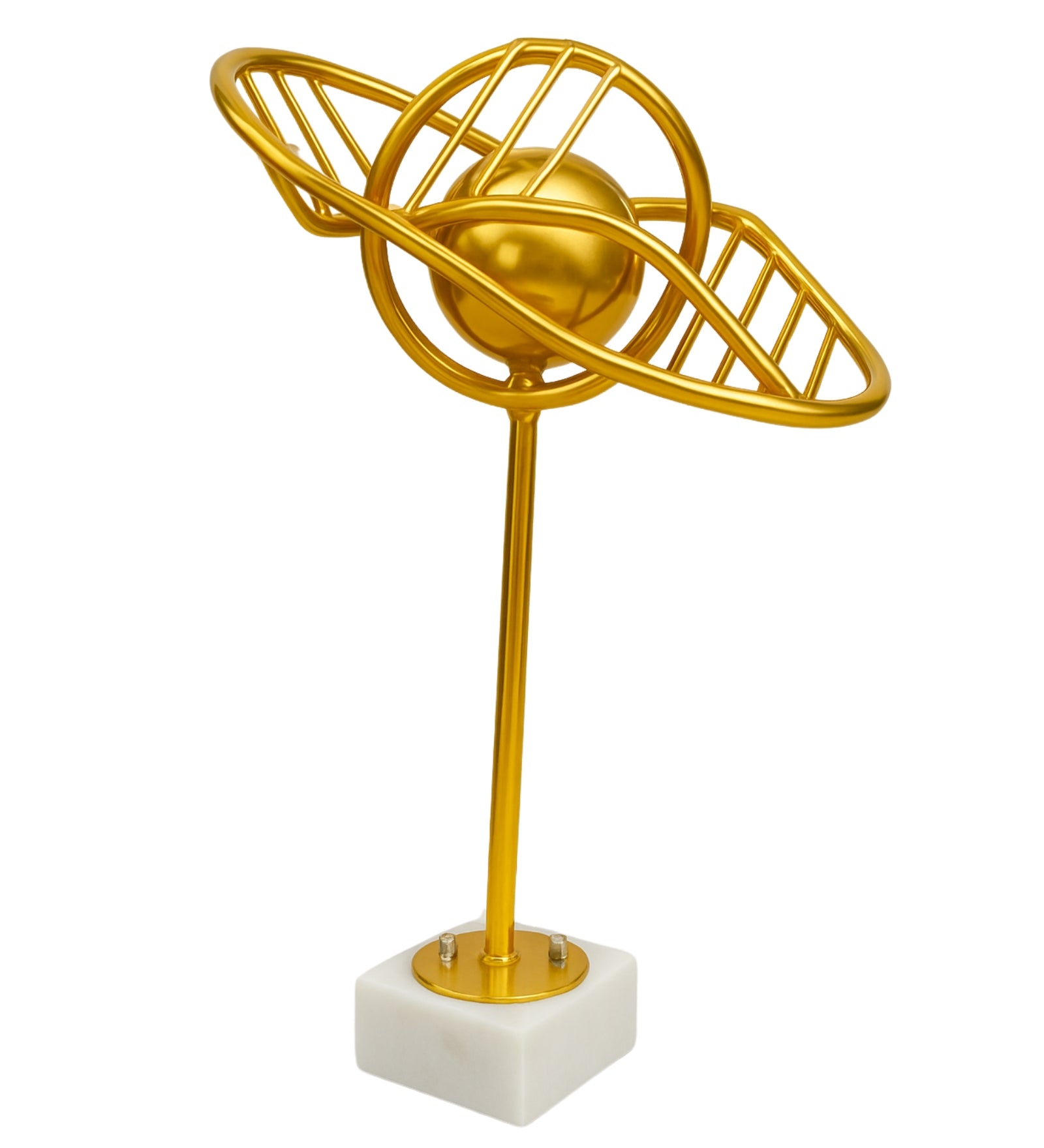 Object Globe Brass Table Decor Showpiece