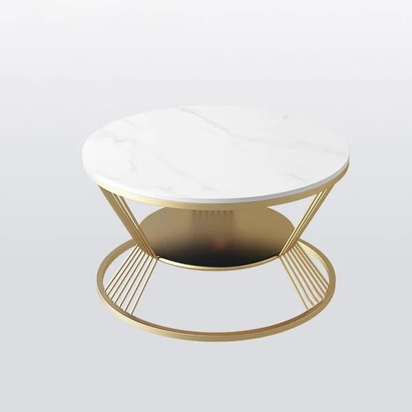 Gold Marble Center Table