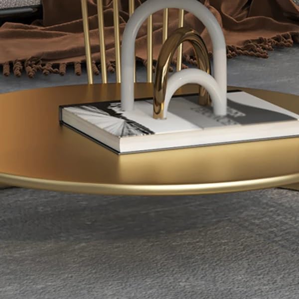 Gold Marble Center Table