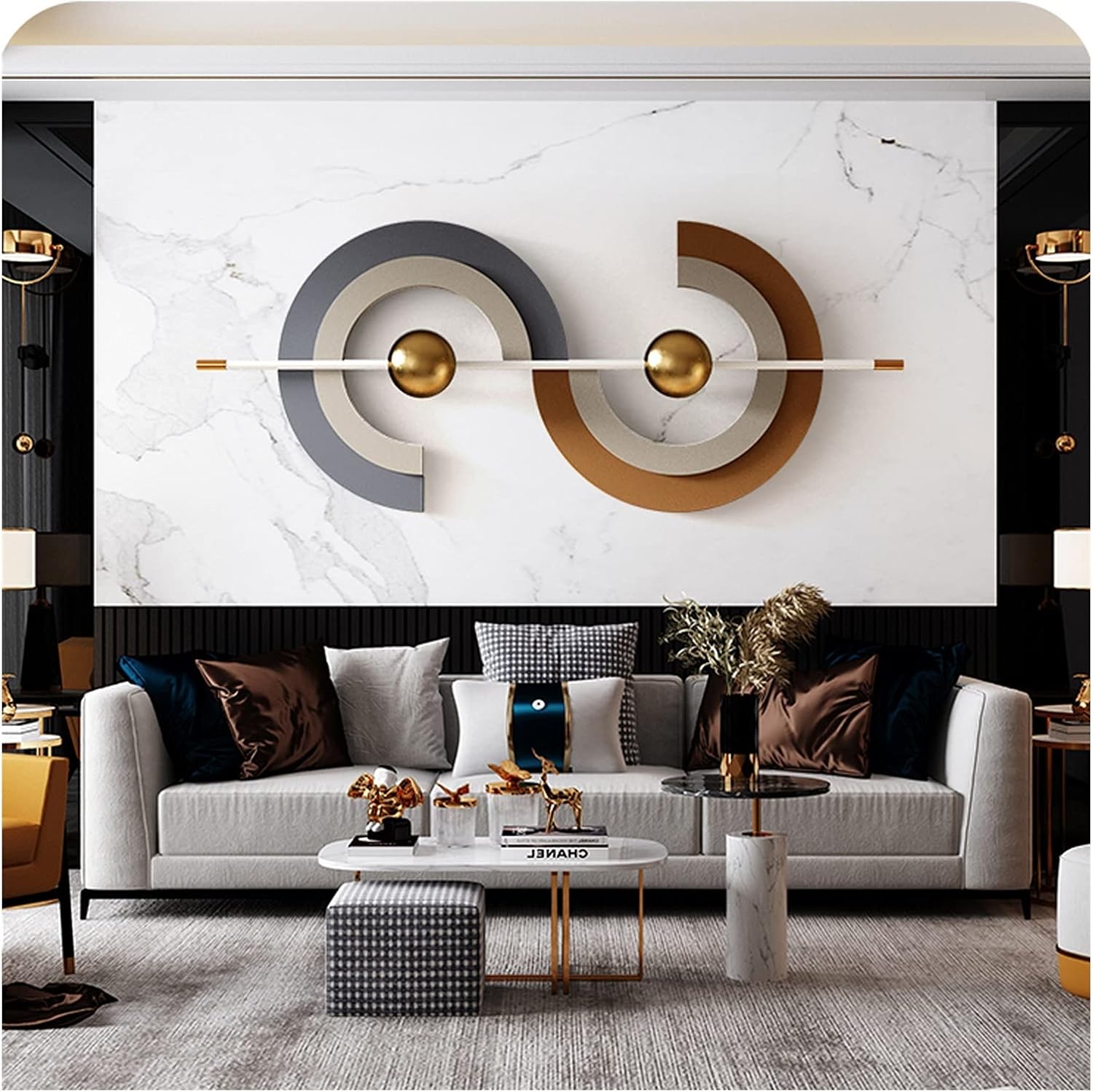 Three Dimensional Metal Wall Art For Living Room – Creator Handicrafts