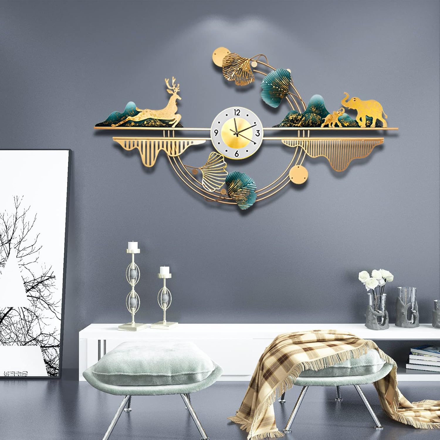 Wild Statement Decorative Wall Clock