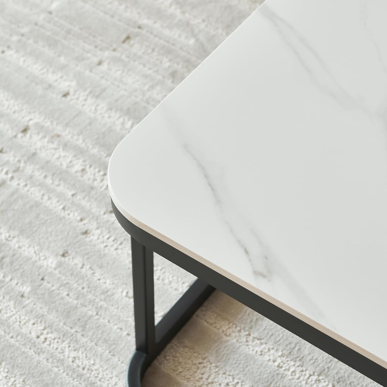 Luxury Square Storage Center Table (Set of 2)