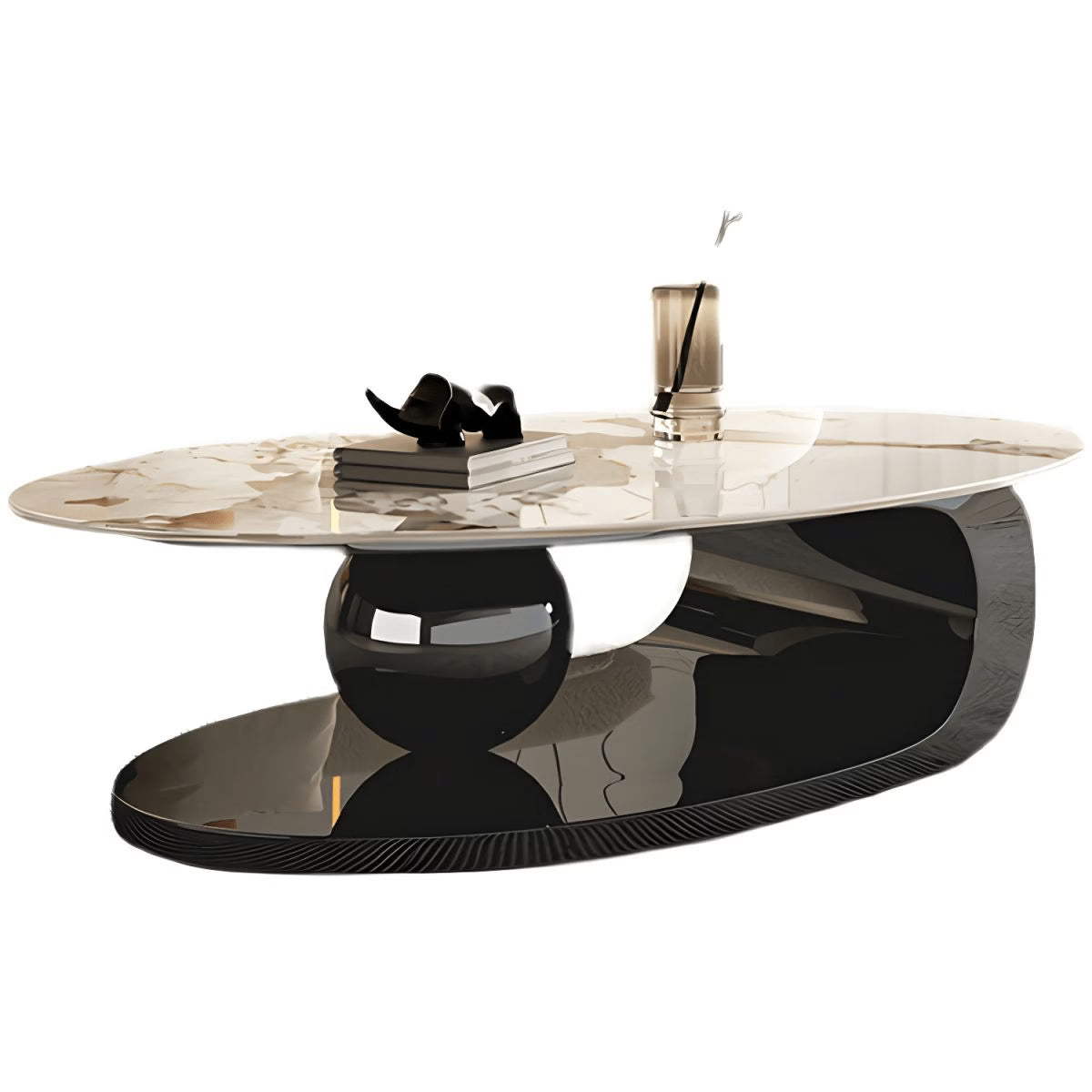 Black Ball Center Table For Living Room