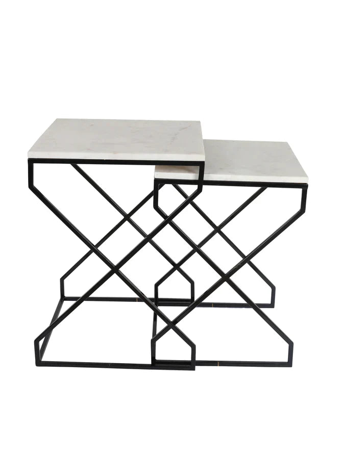 Contemporary End Tables (Set of 2)