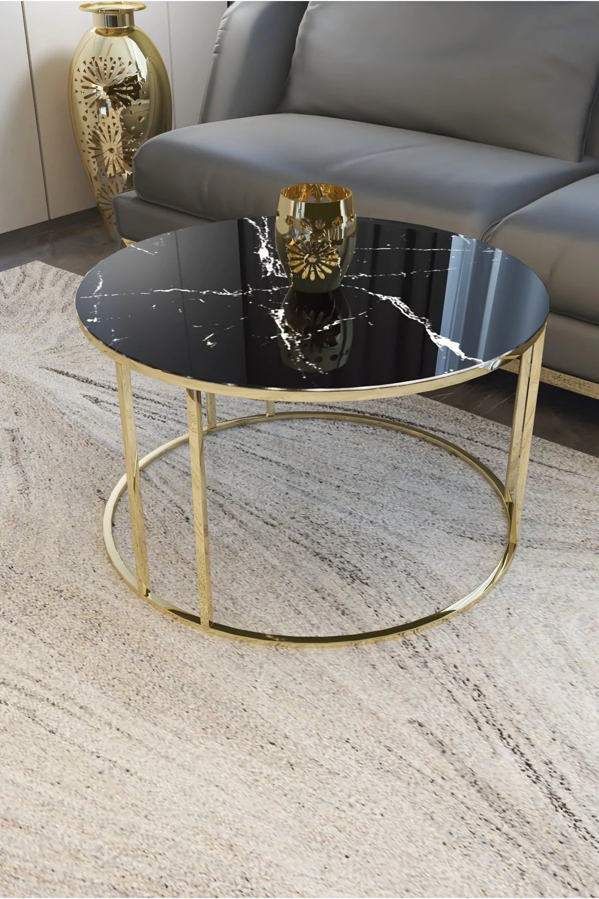 Designer Black Coffee Table