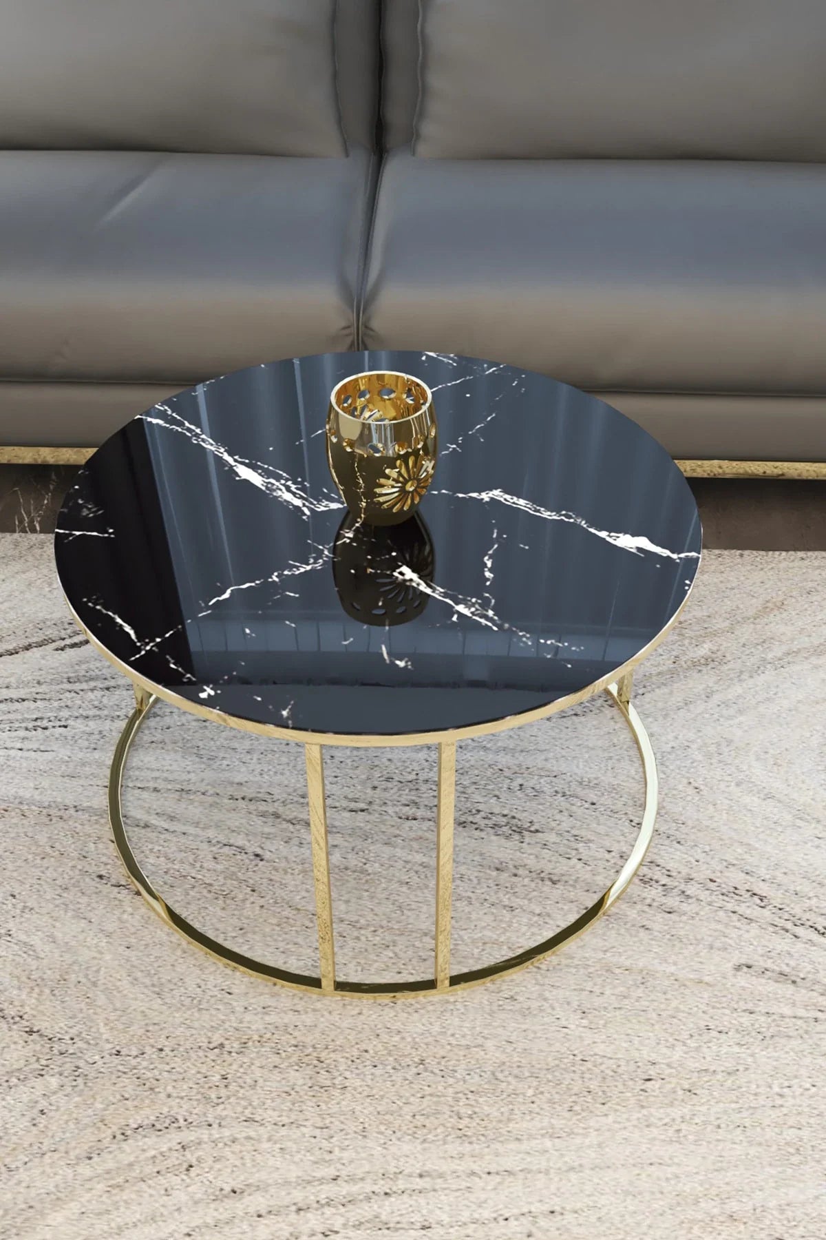 Designer Black Coffee Table