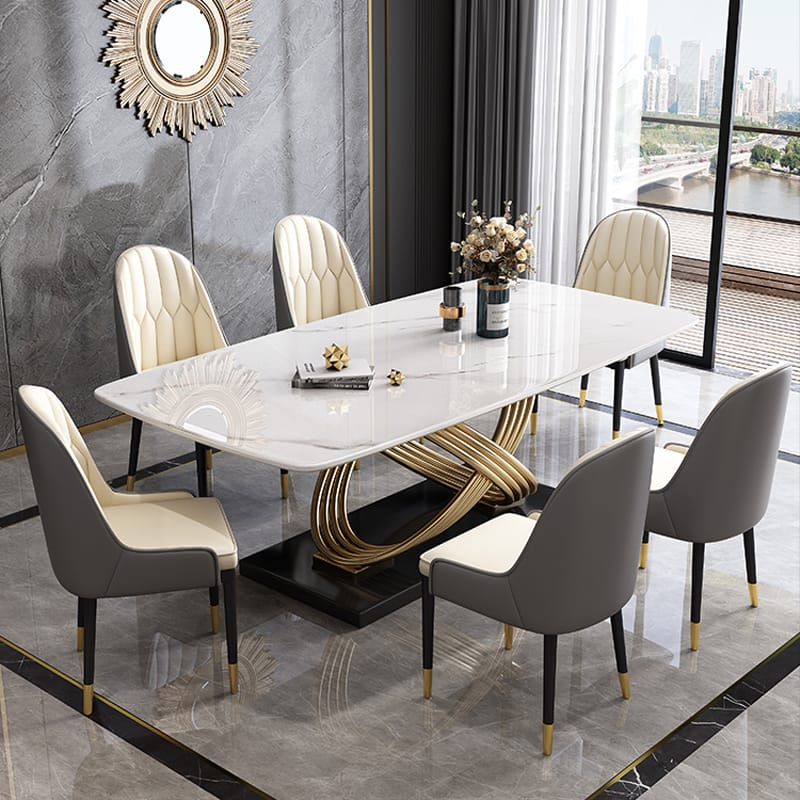 Luxury Dining Table With Chairs