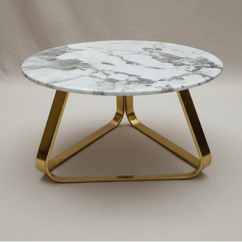 Gold Center Table For Living Room