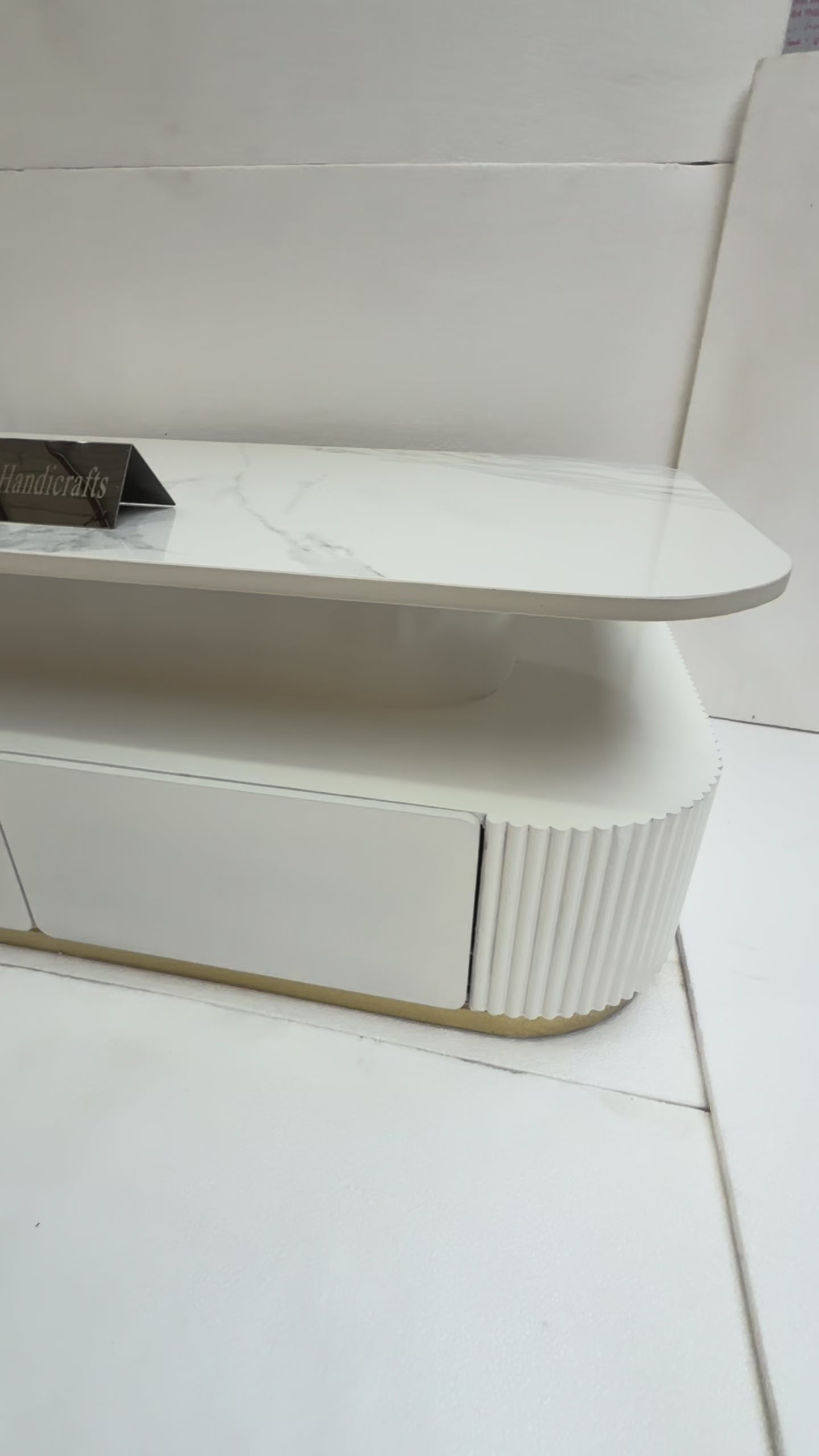 Nero Storage Marble Center Table