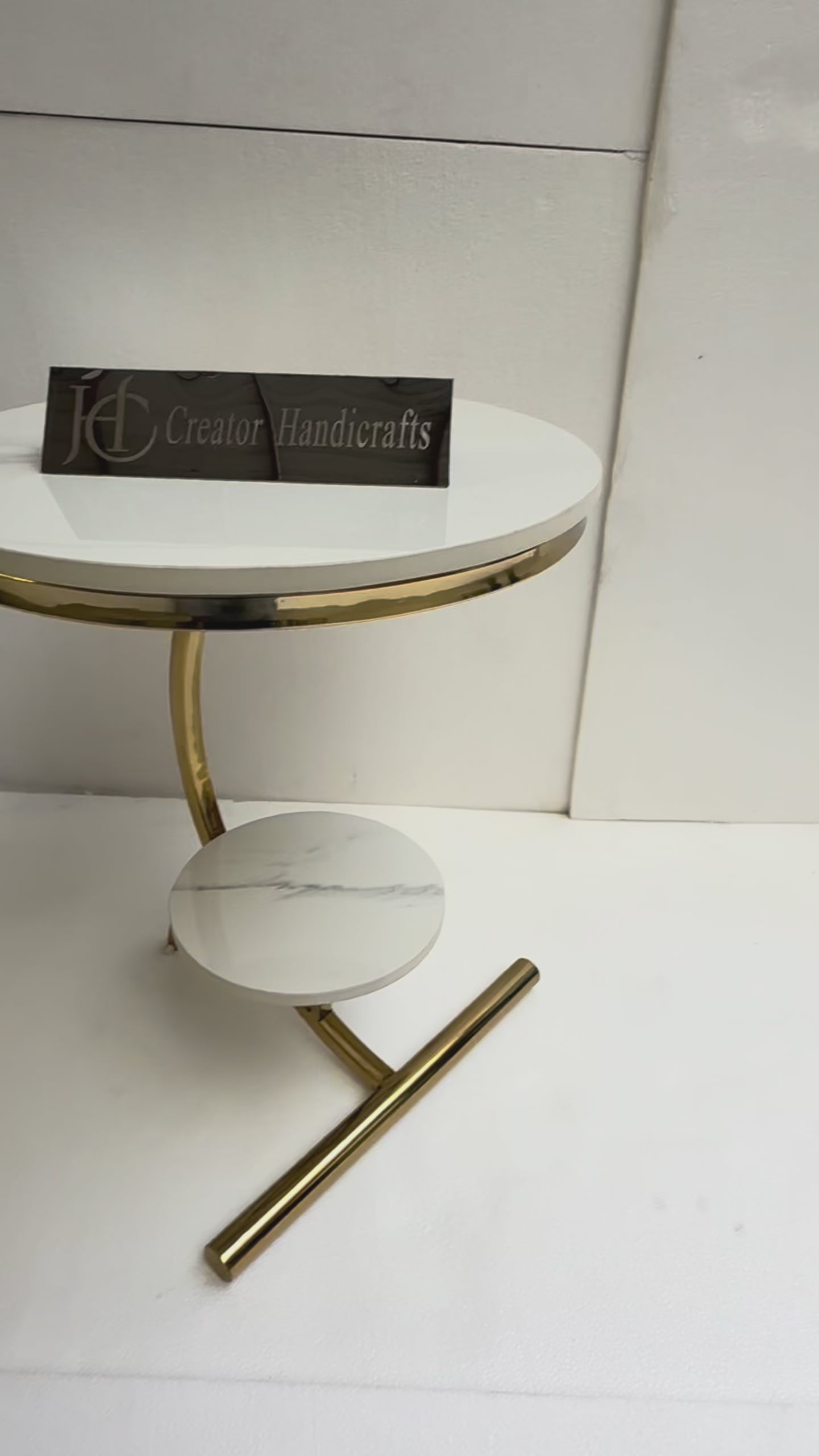 Opulence Side Table PVD Finish(Stainless Steel)