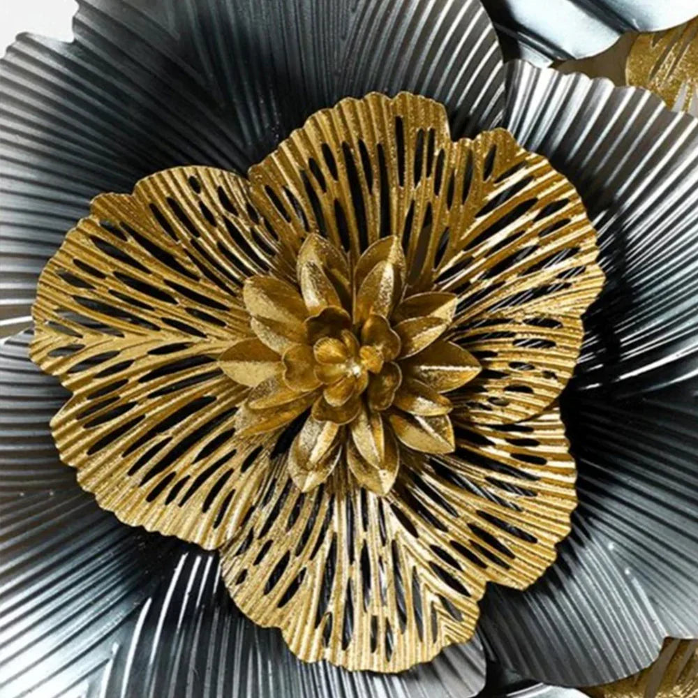 Flora Round Mirror Wall Art