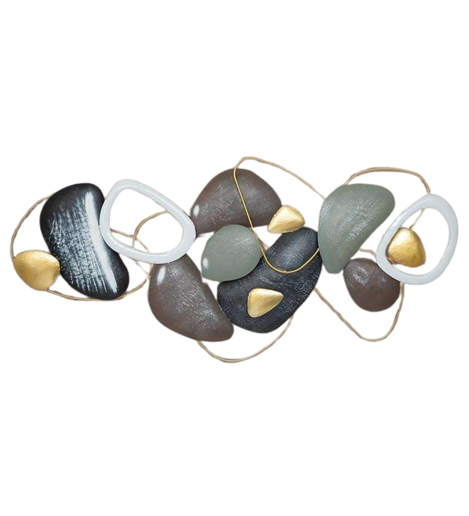 Stone Metal Wall Art (53 X 26 Inches)